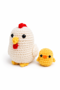 Mama Hen & Little Chick Plushies 🐔🐣