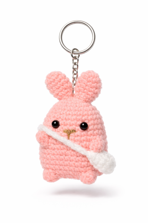 Bunny with crossbody bag